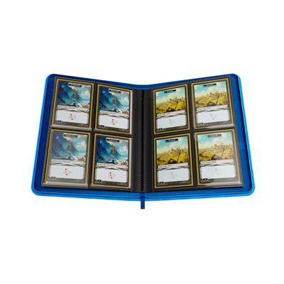 Zip-Up Album 8-Pocket: Blue