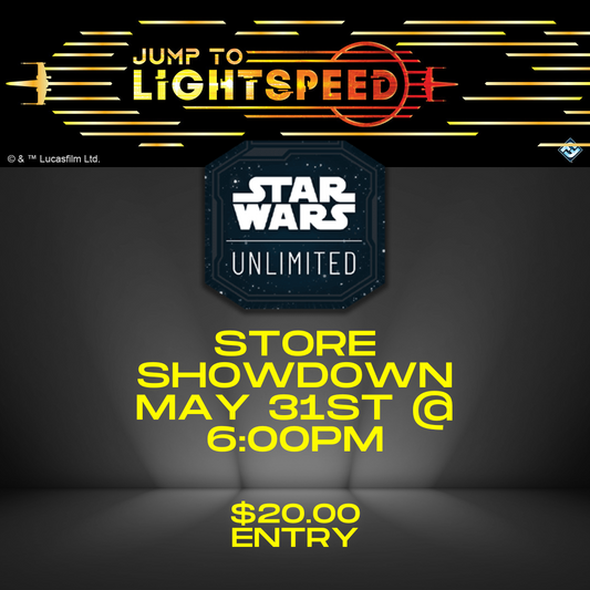 Star Wars: Unlimited - Jump to Lightspeed Store Showdown