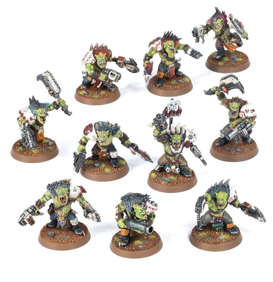 Warhammer 40K: ORKS - BEAST SNAGGA BOYZ