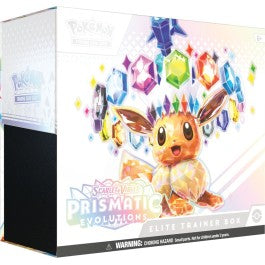 Pokémon: Scarlet and Violet - Prismatic Evolutions - Elite Trainer Box