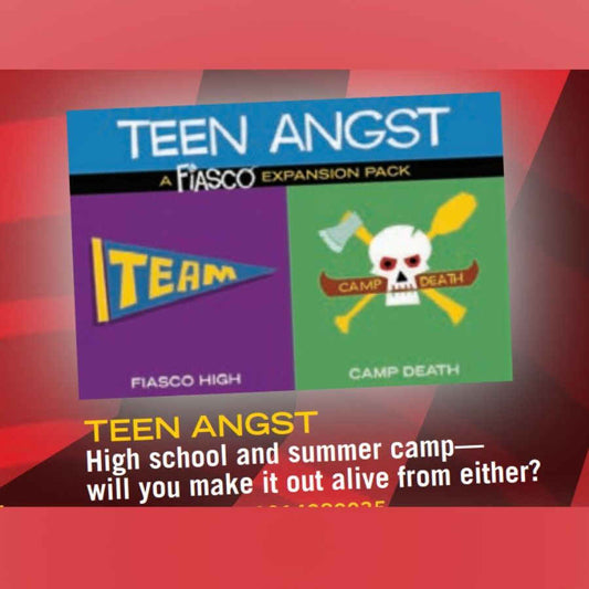 Fiasco: Teen Angst expansion