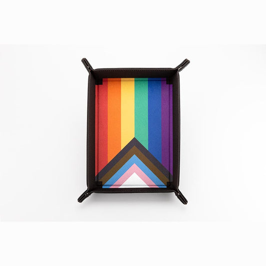 Velvet Dice Tray Pride Rainbow