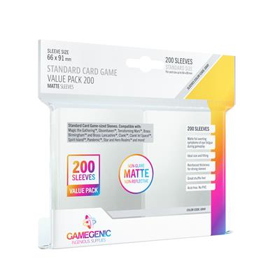 Value Pack Standard MATTE Sleeves