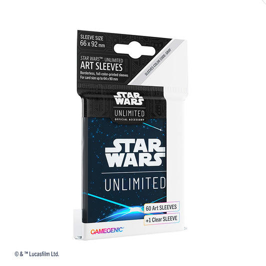 Star Wars: Unlimited Art Sleeves - Space Blue