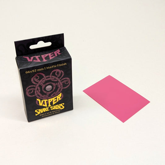 Viper Snake Skins: 100 - Matte Pink